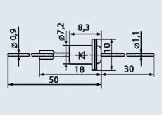 Диод   2.0A  750V   КД411БМ