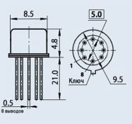 микросхема 154УД4А