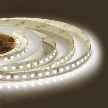 Светодиодная лента Белый теплый 2835 24V 18W/m 120Led/метр 00-341 Стандарт 10мм IP20