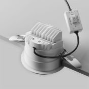 Встраиваемый светильник  12W Парете / Parete DL100-12W2.7-3-4K-RD-W круглый белый