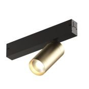 Трековый светильник однофазный   9W Белый-MIX SMART SPOT DK8010-BG IP20 на шинопровод управляемый золотой/черный