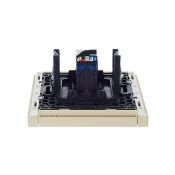 Розетка встраиваемая компьютерная IEK FORTE&PIANO RJ45 кат.6 FP431 ваниль FP-K10-2-K10