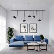 Подвес для штанги BELTY ROD TR5537-BK черный