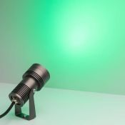 светильник  12W RGBW 032559  KT-RAY-COLOR-R61-12W 12V  IP67 на штырь темно-серый