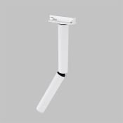 Трековый светильник  6W Белый теплый Фокус Двойной/Focus Unity 36deg TR142-1-6W3K-W на шинопровод белый
