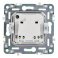 Штепсельная розетка встраиваемая IEK SKANDY 10А SK-R10-10-K50 SK-R02N без з/к без шторок металл никель