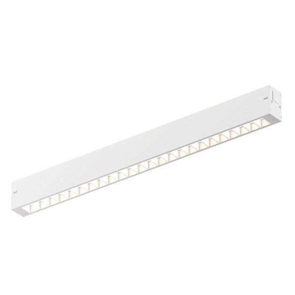Трековый светильник однофазный  18W Белый-MIX SMART GRILL DK8002-CONN-WH IP20 на шинопровод управляемый белый