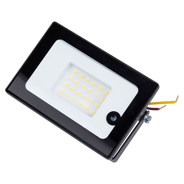 прожектор Белый  30W UL-00011679 ULF-Q518 30W-6500K SENSOR IP65 220-240V BLACK с датчиком движения и освещенности Volpe