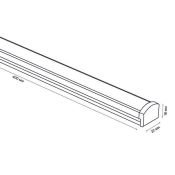 Линейный светильник   6W Белый дневной UL-00012400 ULI-Q951 6W-4000K BLACK IP20 220V накладной черный