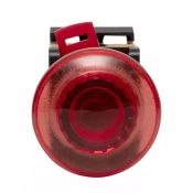 Кнопка AELA-22 NO+NC "Грибок"красный с подсветкой pbn-aela-1r-24