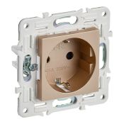 Штепсельная розетка встраиваемая IEK SKANDY 16А SK-R14-16-K98 SK-R04Sa с з/к без з/ш песочный Штепсельная розетка встраиваемая IEK SKANDY 16А SK-R14-16-K98 SK-R04Sa с з/к без з/ш песочный