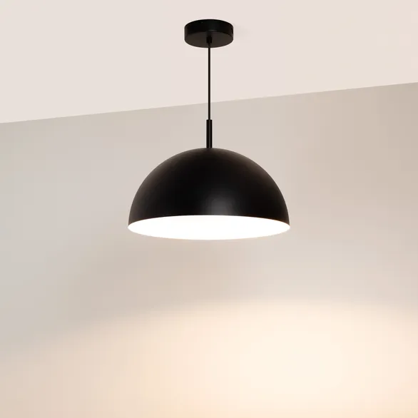 Подвесной светильник  20W Белый дневной 053809 SP-ALUME-D500xH1500-20W MIX (BK,120 deg, 230V) IP33 черный