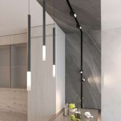 Трековый светильник  12W Белый теплый MAG-ORIENT-BLUM 40deg 48V на магнитный шинопровод черный 037037