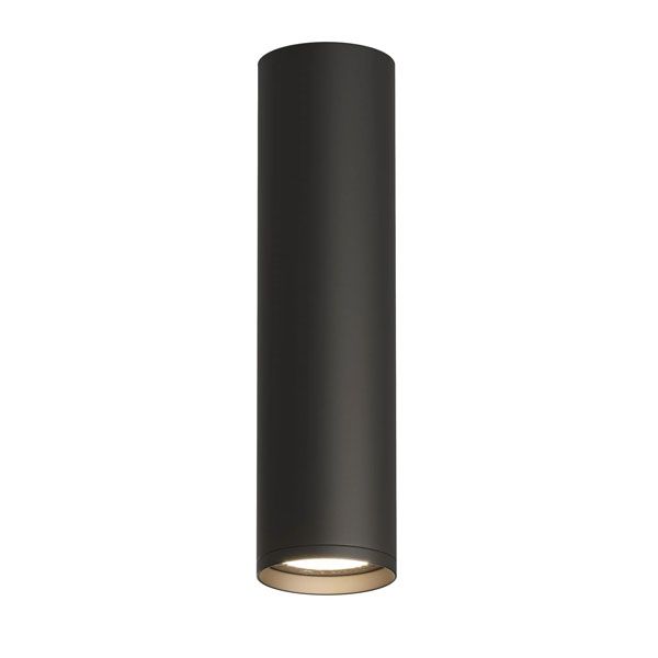 Накладной светильник DENKIRS без лампы TUBE DK2052-BK GU10 цилиндр черный
