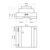 Блок питания (AC-DC) 12V  60W 03-161 Apeyron на din рейку