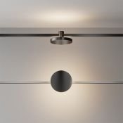 Трековый светильник 7W Белый теплый TR152-1-7W3K-B Плато / Plato Flarity IP20 чёрный