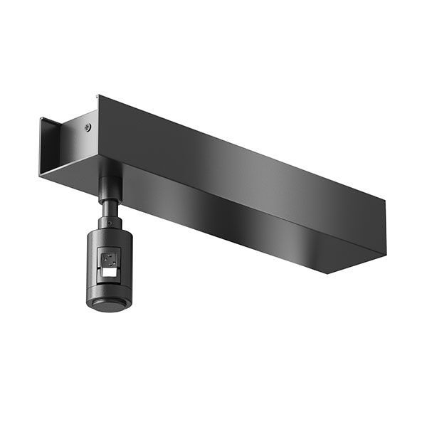 Основание потолочное для блока питания с вводом питания Flarity черный TRA156C-BB1-B