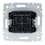 Выключатель встраиваемый трехклавишный IEK BRITE BR-V30-0-10-K10 ВС10-3-0-БрКр бежевый
