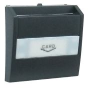 LOGUS Лицевая панель для карточного выключателя, серый 90731 TIS
