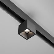 Трековый светильник  7W Белый-MIX Альфа/Alfa S Exility 50deg TR133-4-7W-DS-B на шинопровод черный
