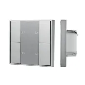 Панель Knob DALI-201-23-1G-4SC-IN Silver (BUS, Frame) 048184