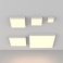 Накладной светильник  24W Белый теплый C032CL-24W3K-SQ-W Зон / Zon 220V IP20 квадратный белый
