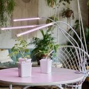 Фитосветильник  18W UL-00008904 ULT-P33-18W-SPLE-TM-60 IP40 WHITE TRIPLE на прищепке с таймером IP40