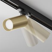 Трековый светильник 10W GU10 TR028-3-GU10-MG Фокус / Focus Trinity  IP20 золото