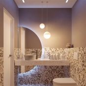 Подвесной светильник  11W Белый дневной 056586 SP-EMISFERO-HANG-BUILT-R150 220V IP20 шар белый