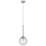 Подвесной светильник без лампы Lightstar 815210 BARI 1х40W G9 шар хром/прозрачный
