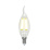 светодиодная лампа свеча на ветру Белый дневной  6.0W  LED-CW35-6W/NW/E14/CL PLS02WH  Sky