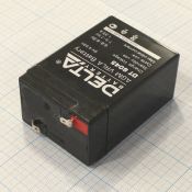 аккумулятор свинцово-кислотный   4.5 A/h   6V DELTA /DT6045/