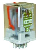 Электромагнитное (промежуточное) реле 750L/230V AC, 3 перекл. контакты 10A, индикация сост, LED индикация, арретир