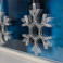 гирлянда БАХРОМА Белый с насадками «Снежинки» 150 LED, IP20