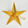 фигурка  светодиодная подвесная  "Золотая звезда"  Белый теплый  UL-00008588 ULD-H4545-005-STA-2AA 5Led, 1хАА, IP20
