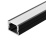 алюминиевый профиль KLUS PDS-SM-2000 ANOD BLACK 035027