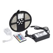 Комплект светодиодной ленты RGB LSR2-3-060-65-1-05-S2 "Сделай сам" (лента LED 5м LSR-5050RGB60-14,4-IP65-12В + драйвер + контроллер) IEK Комплект светодиодной ленты RGB LSR2-3-060-65-1-05-S2 "Сделай сам" (лента LED 5м LSR-5050RGB60-14,4-IP65-12В + драйвер + контроллер) IEK