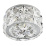 Точечный светильник Lightstar без лампы 032804 ONDA GRANDE G9 круглый встраиваемый прозрачный с хромом