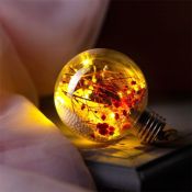 фигурка светодиодная Ёлочный шар «Розовые сухоцветы» Белый теплый ,10х10х13 см фигурка светодиодная Ёлочный шар «Розовые сухоцветы» Белый теплый ,10х10х13 см