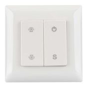 Панель накладная Knob 028300 SMART-P46-DIM-P-SUF (3V, 1 зона,  2.4G) Панель накладная Knob 028300 SMART-P46-DIM-P-SUF (3V, 1 зона,  2.4G)