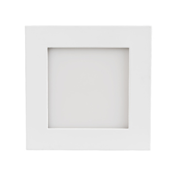 Встраиваемый светильник   5W Белый дневной  020122 DL-93x93M-5W 220V IP20 квадратный белый Уценка!!!