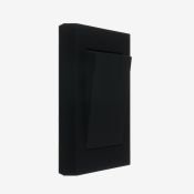 Пульт-радиопередатчик двуклавишный Base-2 без фиксации без рамки черный (карбон) Пульт-радиопередатчик двуклавишный Base-2 без фиксации без рамки черный (карбон)