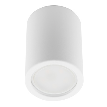 Накладной светильник TM Fametto без лампы  00008848 DLC-S601 GU10  цилиндр белый