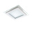 Встраиваемый светильник   6W Белый теплый 212020 ACRI LED 220V IP20 квадратный прозрачный с хромом