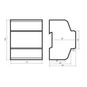 Реле напряжения CP-722 для однофазной сети микропроцессорное ЕА04.009.009 Реле напряжения CP-722 для однофазной сети микропроцессорное ЕА04.009.009