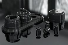 Рамка 2 поста МезонинЪ для наружного монтажа 30702/05 пластик черный Рамка 2 поста МезонинЪ для наружного монтажа 30702/05 пластик черный