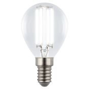 светодиодная лампа шар G45 Белый дневной 4W UL-00011939 LED-G45-4W-4000K-E14-CL GLY01TR Яркая A++ светодиодная лампа шар G45 Белый дневной 4W UL-00011939 LED-G45-4W-4000K-E14-CL GLY01TR Яркая A++