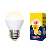 светодиодная лампа шар  G45 Белый теплый 11W UL-00003835 LED-G45-11W/WW/E27/FR/NR Norma Volpe