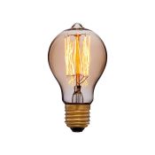 лампа ретро накаливания Vintage форма шар 40W 051-873 A60 F2 GOLDEN/E27 диммируемая