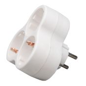 разветвитель -тройник Uniel с заземлением UL-00011235 S-GES3-16F WHITE разветвитель -тройник Uniel с заземлением UL-00011235 S-GES3-16F WHITE